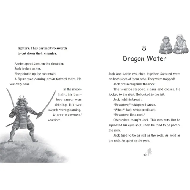 神奇樹屋中英雙語套書1 (1-8集)
