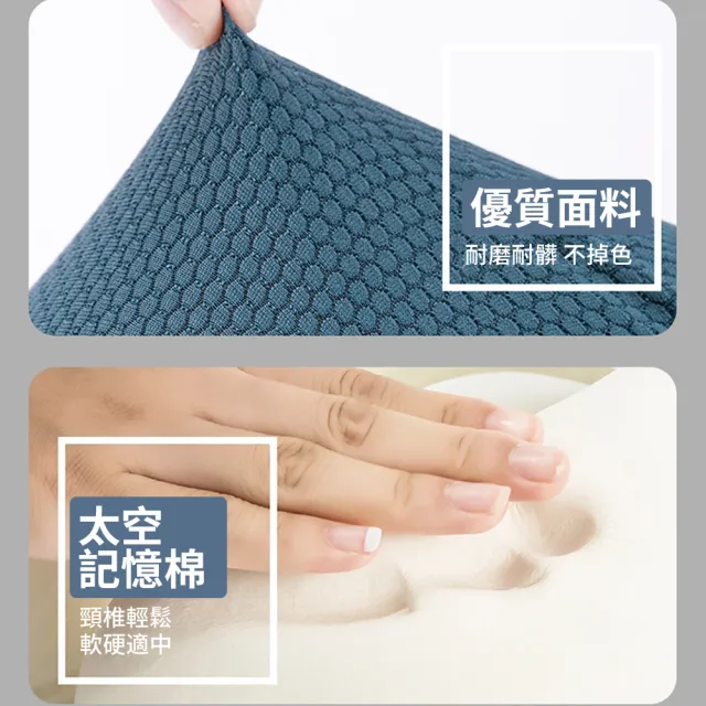 【Mass】記憶棉護頸枕(U型護頸枕頭/飛機旅行枕)