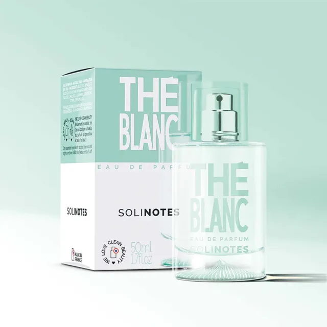 【SOLINOTES】香水調色盤 白茶淡香精 50ml(淡雅茶香調/佛手柑/白茶/麝香 專櫃公司貨)