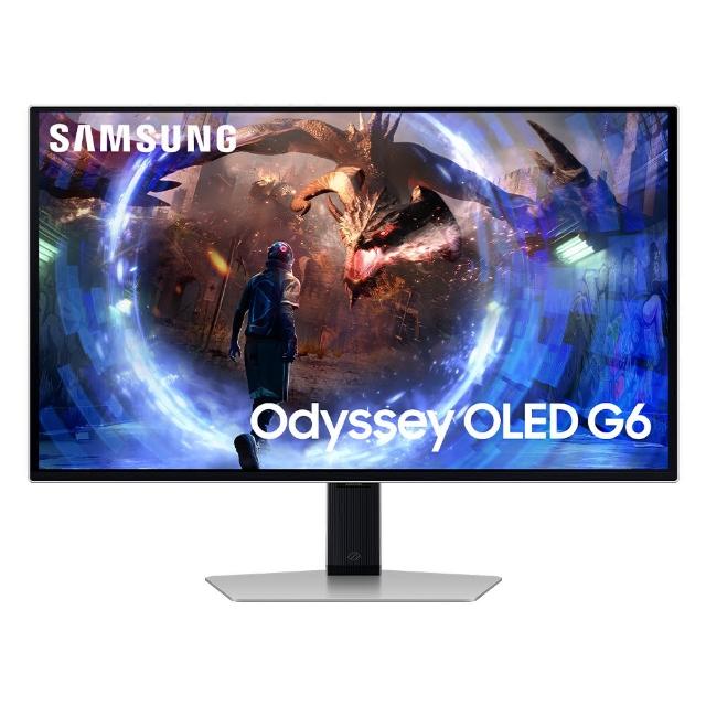 三星 S27DG602SC 27吋 OLED 顯示器 360Hz 2K 解析度 0.03ms 超快反應 護眼窄邊框顯示器
