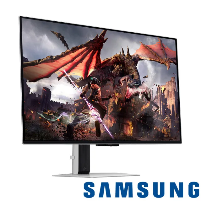 【SAMSUNG 三星】S32DG802SC 32型 4K 240Hz Odyssey G8 QD-OLED 電競螢幕(AI晶片/0.03ms/遙控器/智慧聯網)