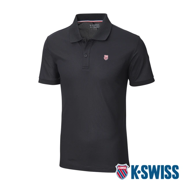 K-SWISS 棉質吸排T恤 Shield Logo Tee