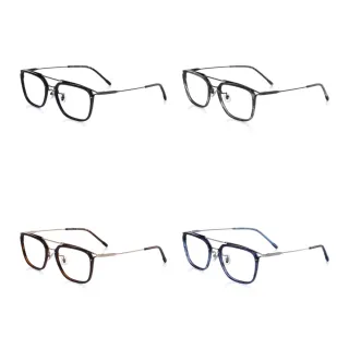 【OWNDAYS】John Dillinger系列 威靈頓款鈦金屬光學眼鏡(JD2042B-0A)