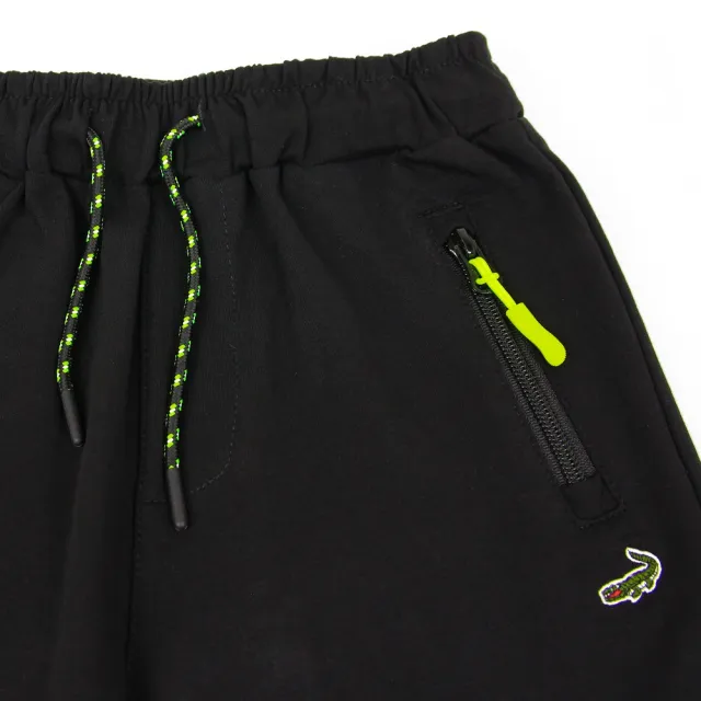【Crocodile Junior 小鱷魚童裝】『小鱷魚童裝』綁帶休閒棉褲(產品編號 : C65611-09 小碼款)