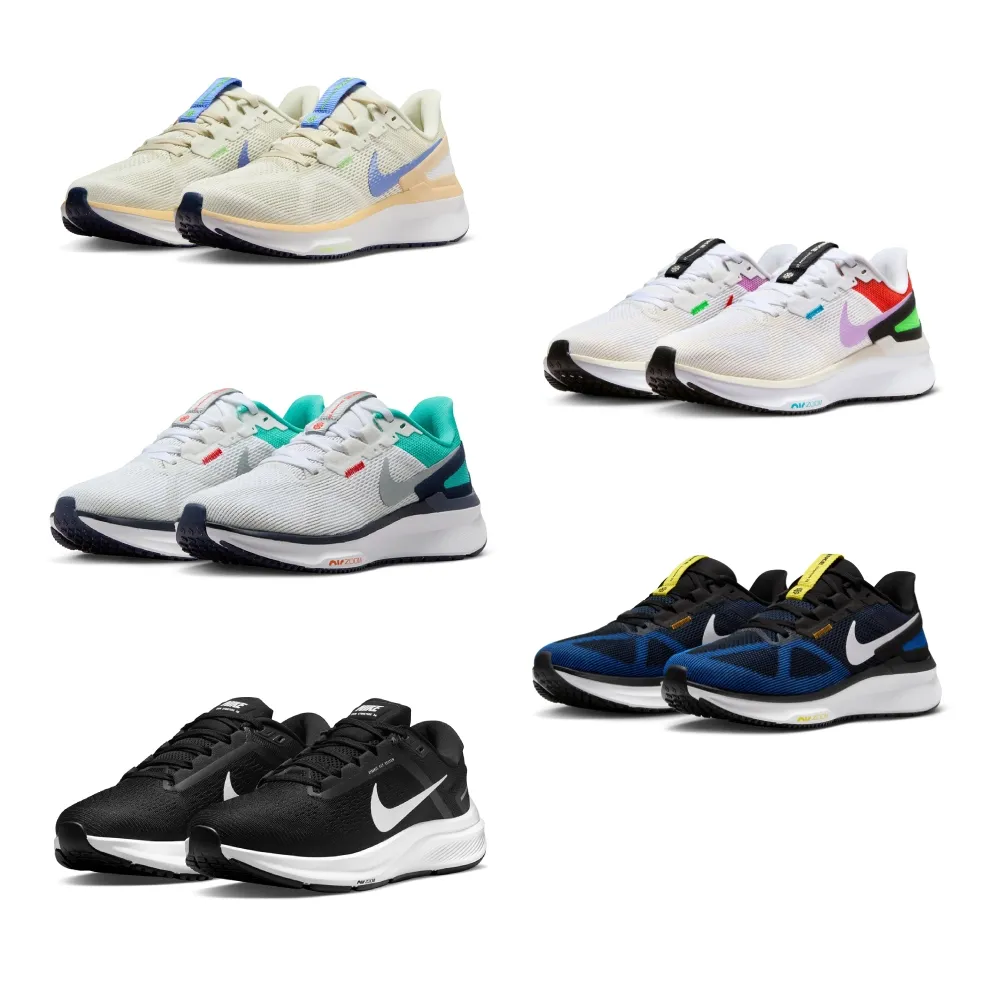 【NIKE 耐吉】氣墊慢跑鞋 運動鞋 男女 STRUCTURE 25(DJ7884004&DJ7884102&FV4867100&DJ7883003)