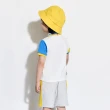 【GAP】男幼童裝 Logo小熊刺繡短袖POLO衫-白色(465357)