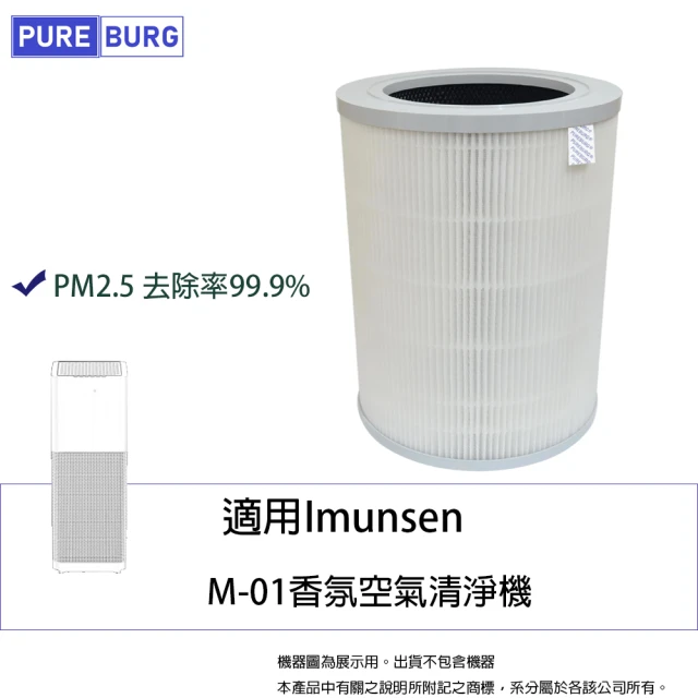 PUREBURG 適用Imunsen M-01香氛空氣清淨機