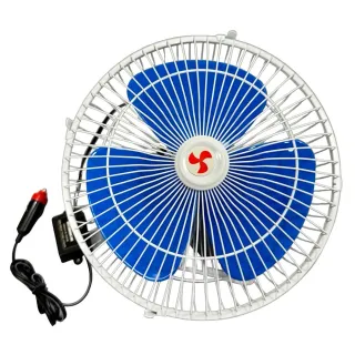 【塔克百貨】10吋 車用風扇 點菸器款 車用夾扇 電風扇 強風力 固定風速 汽車降溫 電扇 車扇