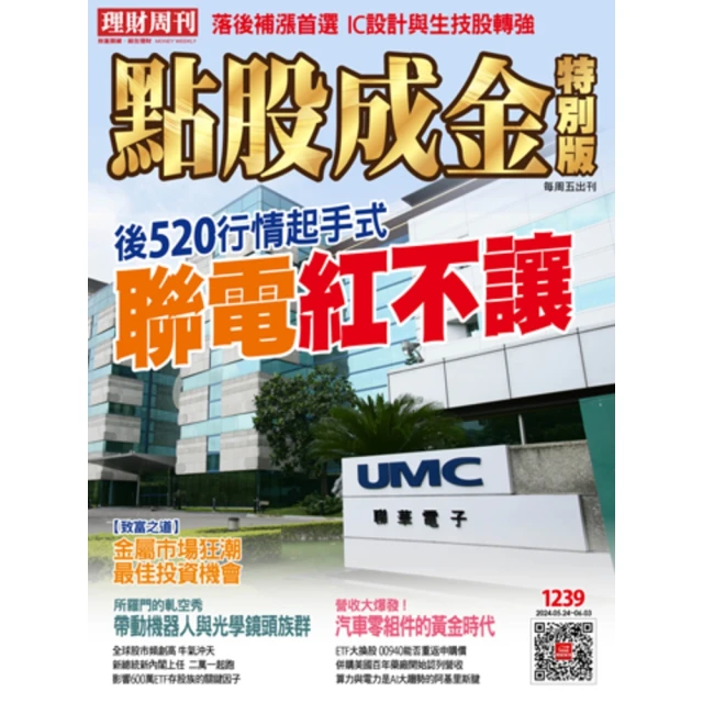 【MyBook】點股成金1239期(電子雜誌)