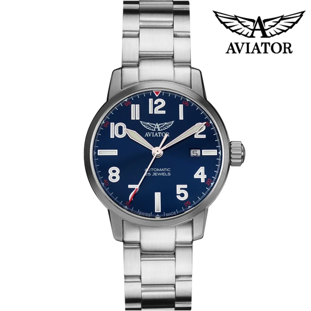 AVIATOR 飛行員 VINTAGE AIRACOBRA 機械腕錶(V32101385)