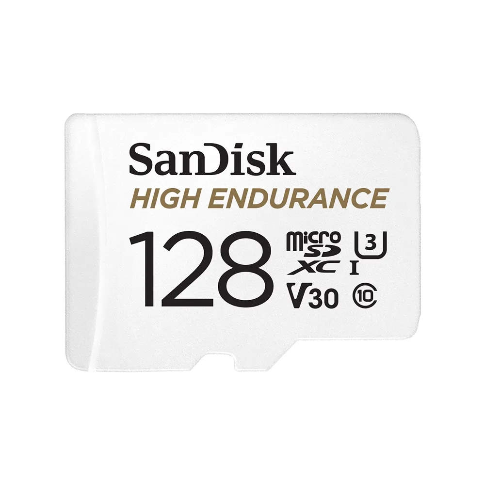 【SanDisk】高耐寫度microSD 記憶卡 128GB(公司貨)