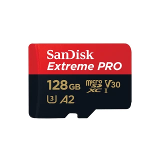 【SanDisk】ExtremePRO microSDXC UHS-I 128GB 記憶卡(公司貨)