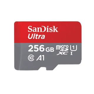 【SanDisk】Ultra microSDXC UHS-I 記憶卡256G(公司貨)