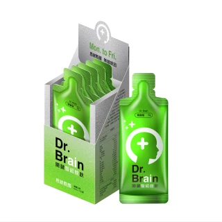 【Dr.Brain 關鍵智】AI超能飲50ML*5入裝-檸檬口味(即刻有感/思緒甦醒/無咖啡因)