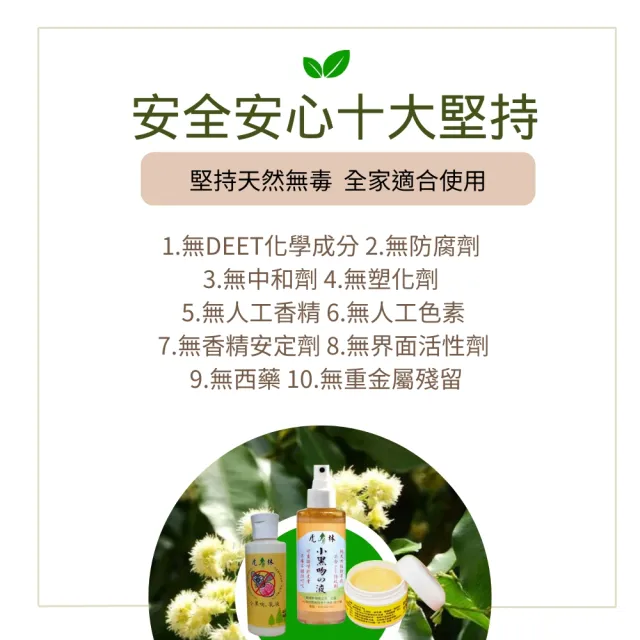 【Mibobebe】虎林小黑吻の防蚊乳液超值組(長效型100ml*1入+萬用膏20g*2入+孕婦寶寶防蚊乳液隨身瓶20ml*1入)