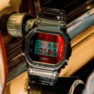 【CASIO 卡西歐】G-SHOCK 海濱風采方形電子腕錶 禮物推薦 送禮首選(DW-5600TLS-8)