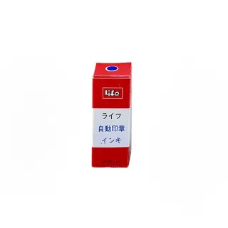 【徠福】原子印油 自動印章 補充液 紅/藍/黑 12cc /瓶 NO.2297/NO.2298/NO.2299