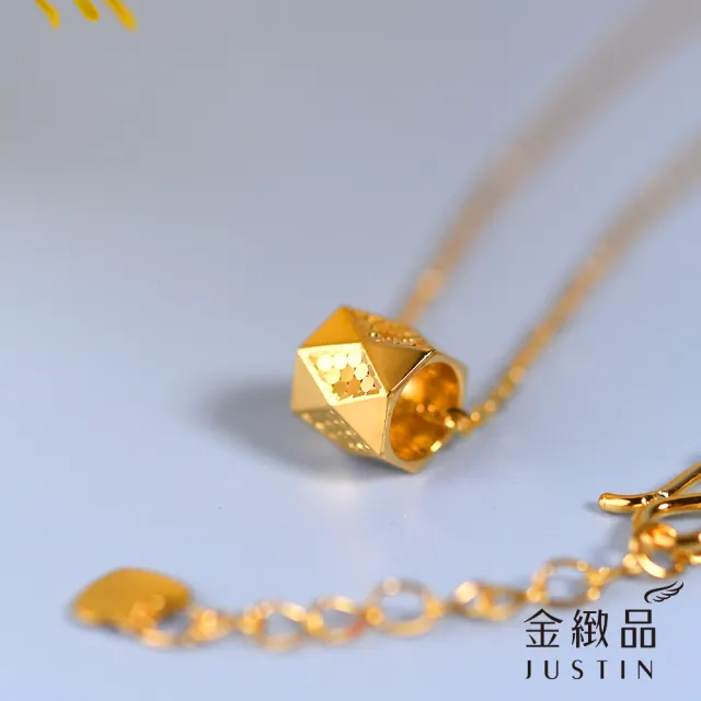 【金緻品】9999黃金項鍊 0.96錢 時尚5G 多選(純金套鍊 5G工藝 流線 人魚尾 星星 月桂葉)