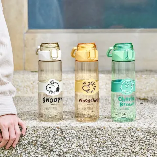 【SENSE LAB·SNOOPY】史努比 日安Tritan輕巧手提水瓶720ml