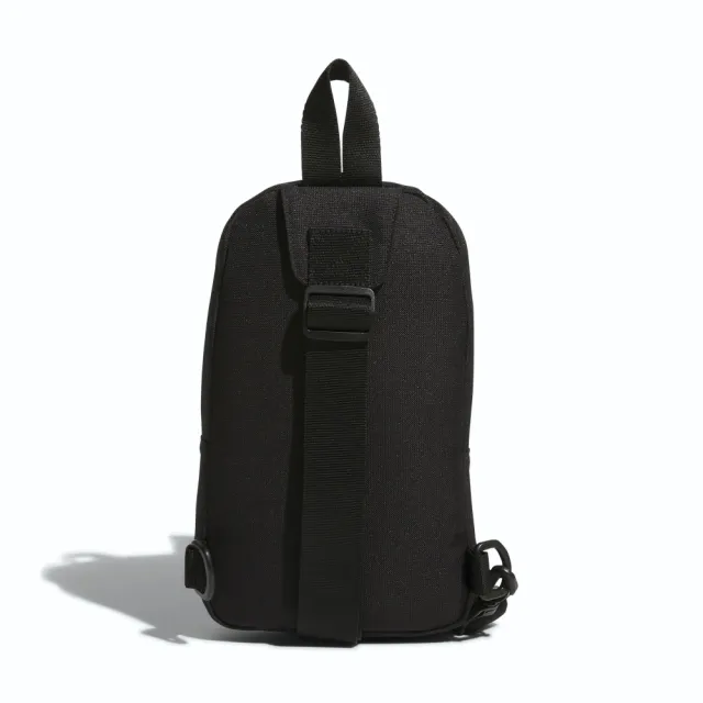 【adidas 愛迪達】MH Sling Bag 男女 黑色 中性 側背包 斜背包 小包 包包 輕量 運動包 後背包 IK7293