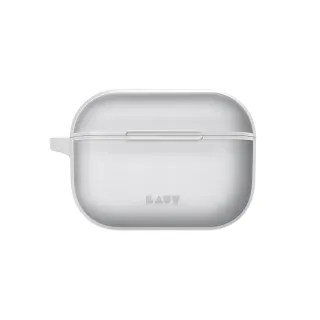 【LAUT 萊德】AirPods Pro 2 防摔防塵保護殼-霧灰(支援無線充電)