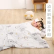 【這個好窩】台灣製 天絲幼兒園睡袋三件組(睡墊+四季被+枕頭+提袋)
