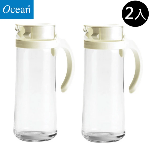 Ocean 水壺 玻璃壺 1265cc 2入組 Patio系列(水壺 玻璃壺 透明壺)