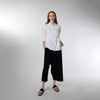 【giordano ladies】24SS_不對稱設計褲裙(02424041)