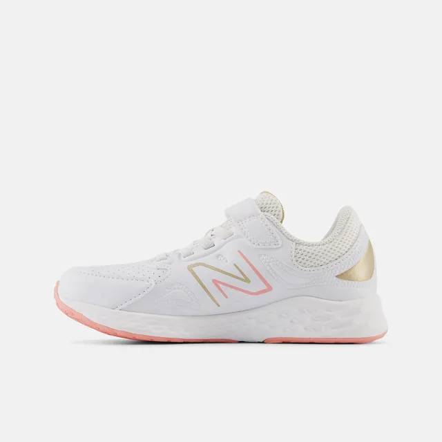 【NEW BALANCE】NB 童鞋 運動鞋 跑鞋 慢跑鞋 緩震 休閒鞋 魔鬼氈 中大童 小童 白(PA76TPG1-W)