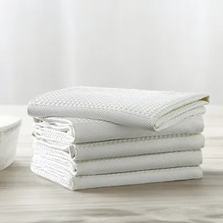 【LIFE SHOP】餐具擦拭布 3條裝(抹布 潔淨布 清潔布 廚房抹布 家事抹布)