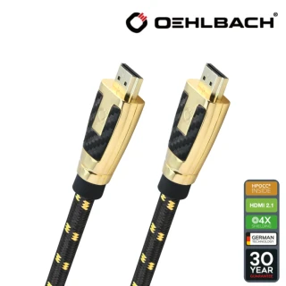 【Oehlbach】7.5m 8K HDMI線-State of The Art(30年保固)