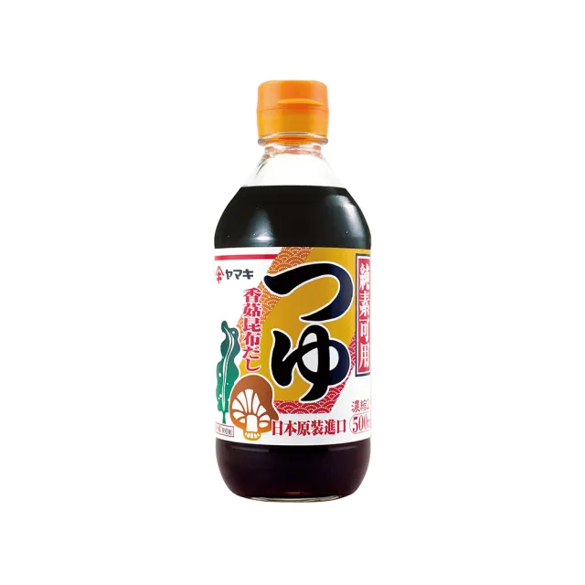 【YAMAKI】雅媽吉日式香菇醬油500ml(2倍濃縮 純素可用 日本製)