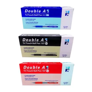 【Double A】按壓式原子筆 0.5mm/0.7mm(72支)