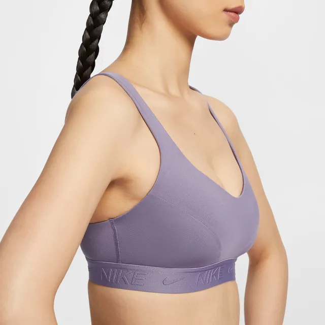 【NIKE 耐吉】運動內衣 女款 高度支撐 AS W NK DF INDY HGH SPT BRA 紫 FD1069-509