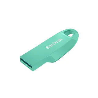 【SanDisk】Ultra Curve USB 3.2  隨身碟青蘋果綠 64GB(公司貨)