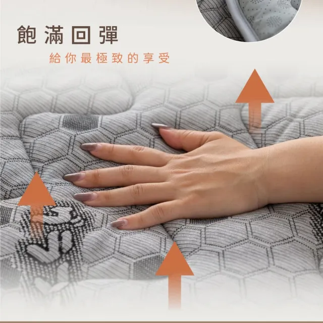 【Jindachi 金大器】雙人5尺-天絲石墨烯保暖墊(3M吸濕排汗 遠紅外線 台灣製造)
