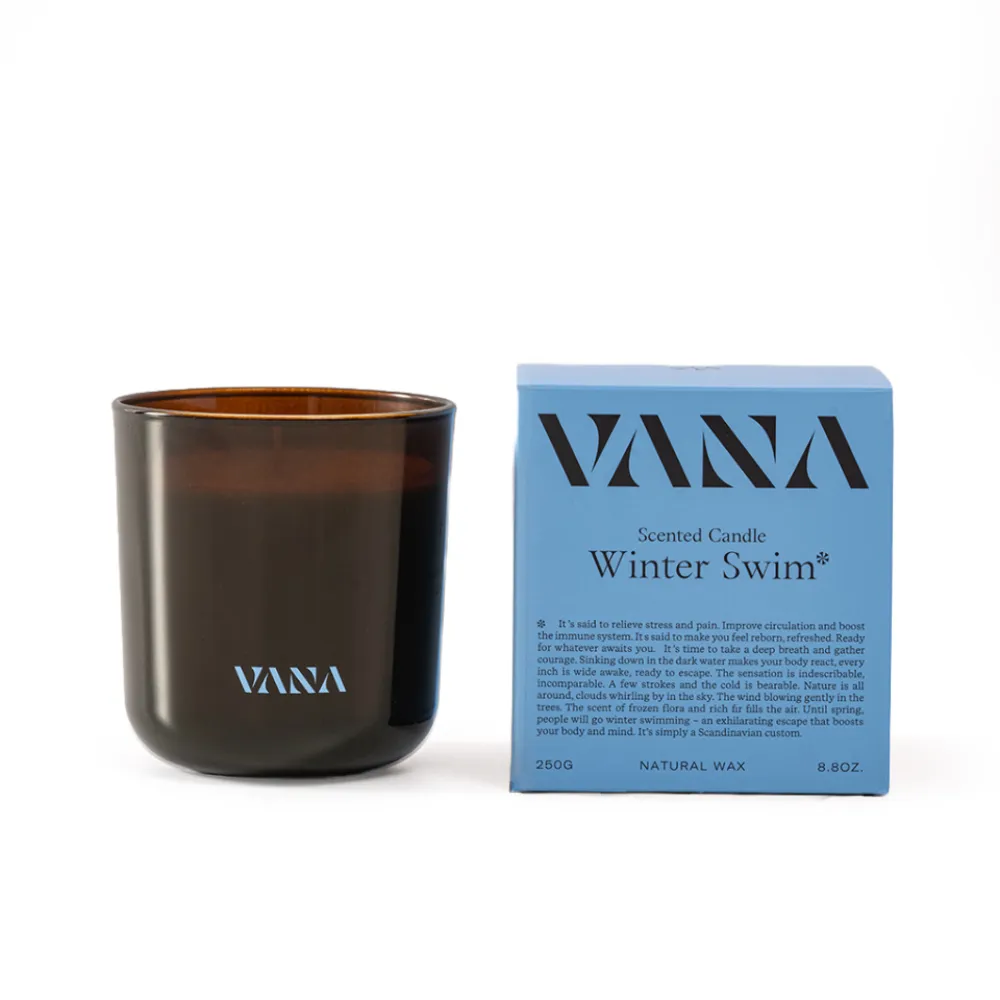 【VANA】故事系列 冬泳之甦香氛蠟燭250G-寧靜海洋調