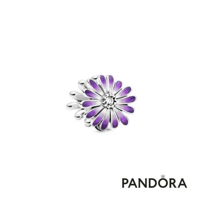 【Pandora官方直營】紫色雛菊串飾-絕版品