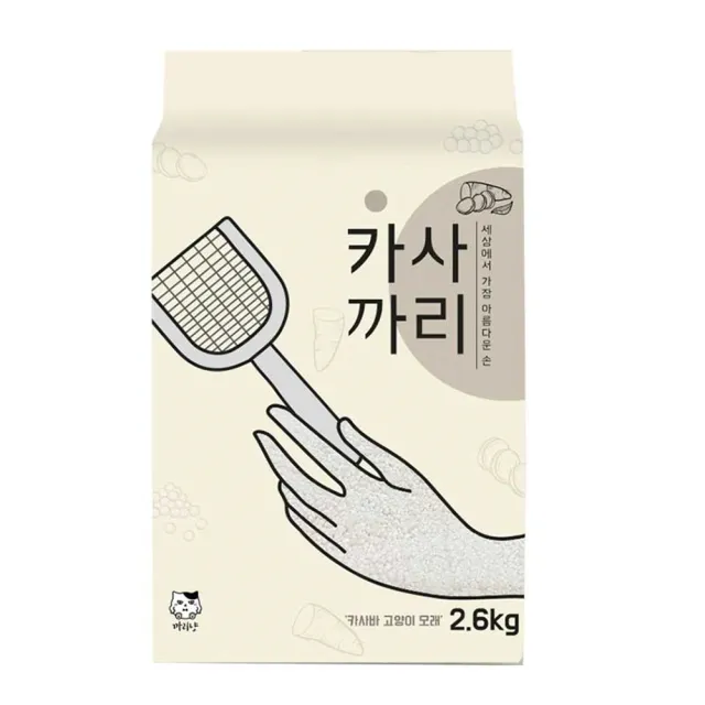 【愛寵】韓國珍珠貓砂2.6kg-6入組