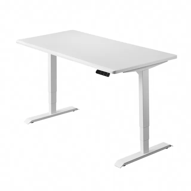 【FUNTE】Prime 電動升降桌/三節式 120x80cm 四方桌板 八色可選(辦公桌 電腦桌 工作桌)