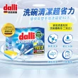 【德國達麗Dalli】洗碗機專用三效合一新全效洗碗錠/無塑包裝(40錠/盒*2)