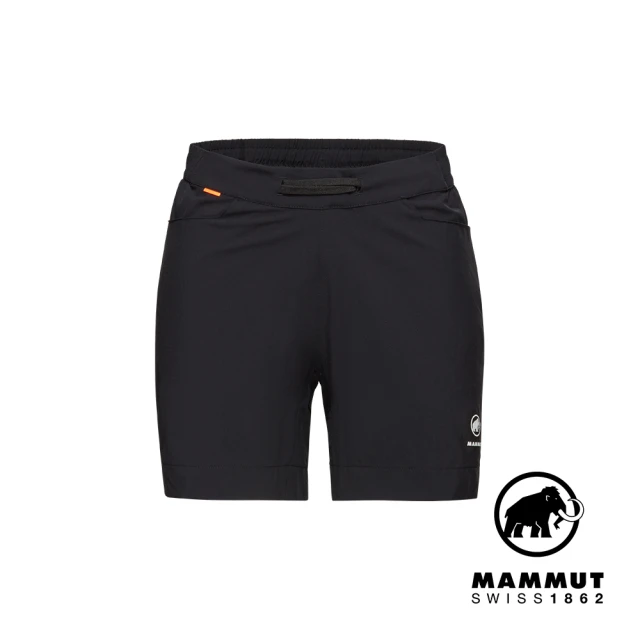 Mammut 長毛象 Massone Sport Shorts Women 輕量運動短褲 黑色 女款 #1023-01000