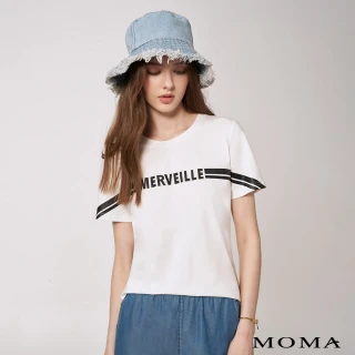 【MOMA】字母標語休閒T恤(兩色)