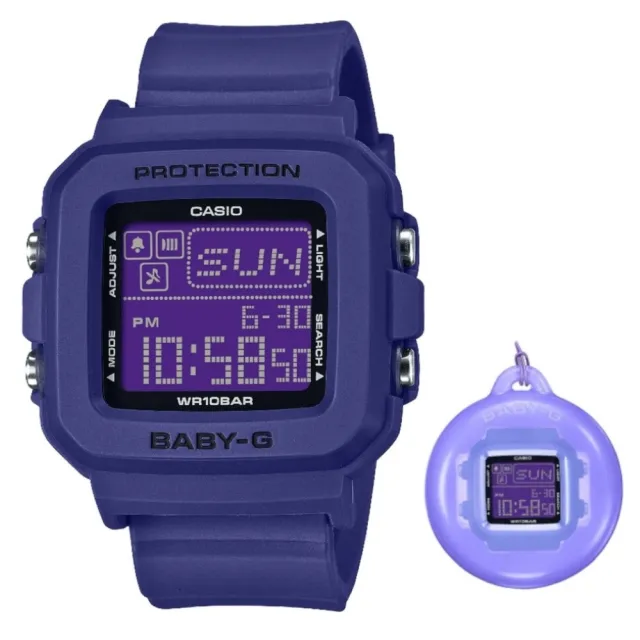 【CASIO 卡西歐】BABY-G+PLUS 30週年 流行休閒 電子錶(BGD-10K-2)
