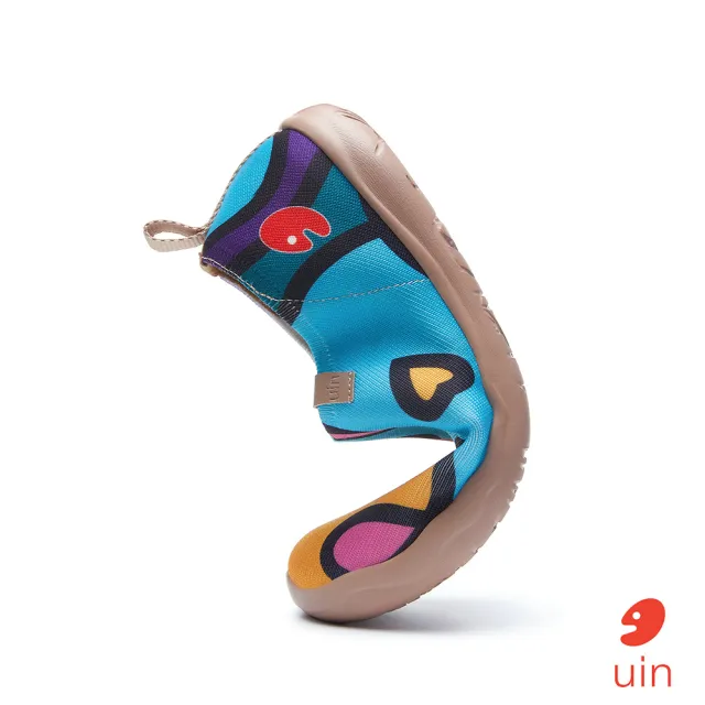 【uin】西班牙原創設計 女鞋 藍夢彩繪休閒鞋W1011481(彩繪)