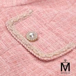 【MYVEGA 麥雪爾】MA高質感小香風珍珠釦套裝外套-共三色(上下身分開販售/套裝/小香風/女外套)