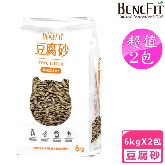 FineCat 好喵 日本製 正直重磅瞬吸真豆腐貓砂 6L-