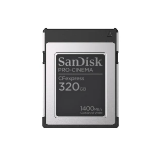 【SanDisk 晟碟】PRO-CINEMA CFexpress Type B 320GB記憶卡(公司貨)