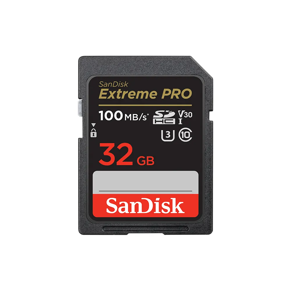 【SanDisk】Extreme Pro SDXC UHS-I 記憶卡32GB(公司貨)