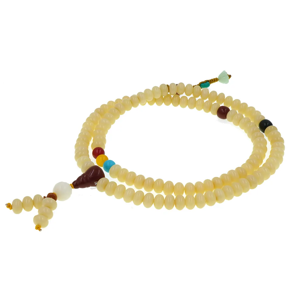 喜緣玉品】玉化菩提根鴻福108顆念佛珠(5*9mm) - momo購物網- 好評推薦